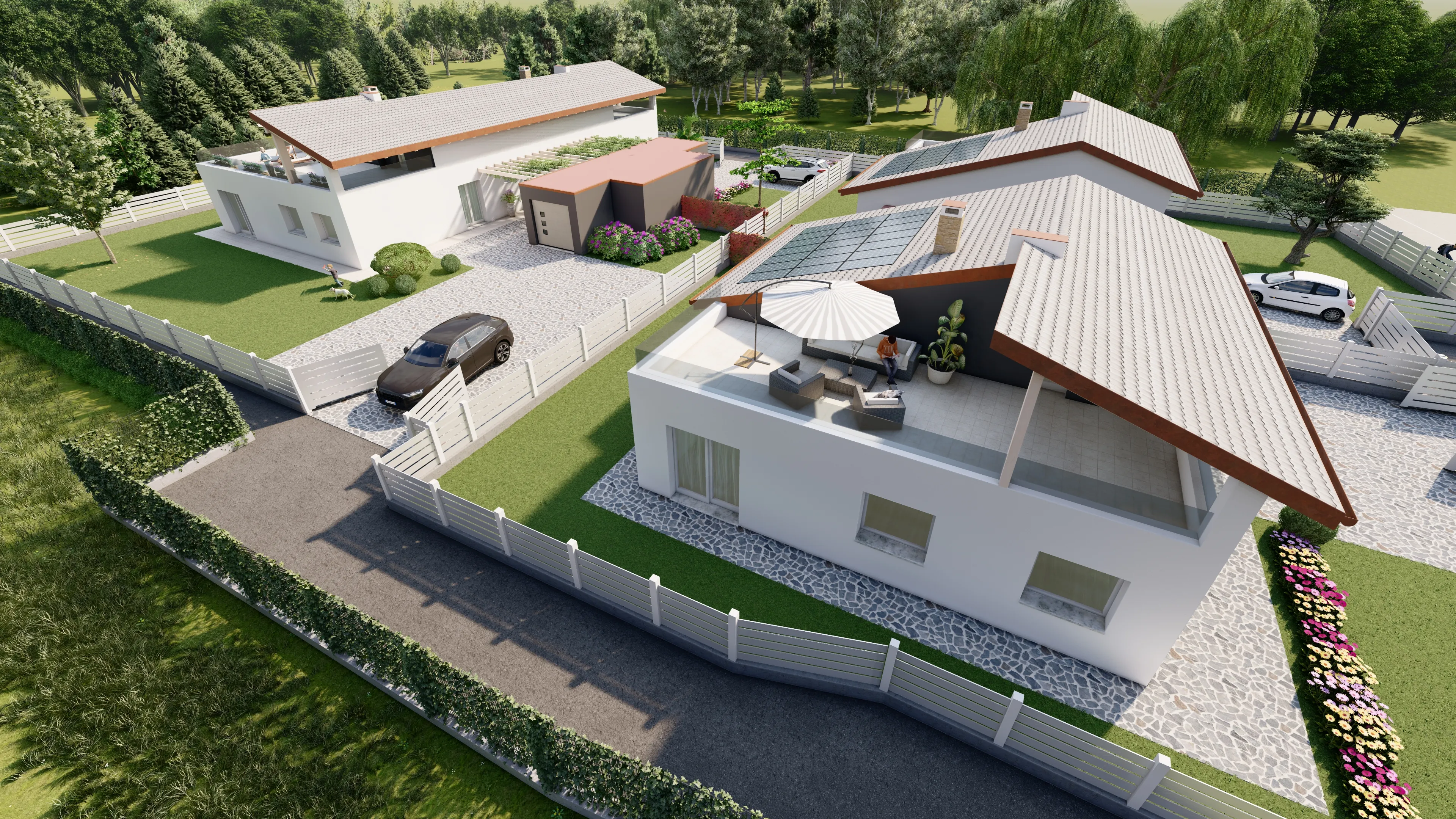 Ville Il Noce — vista d’insieme