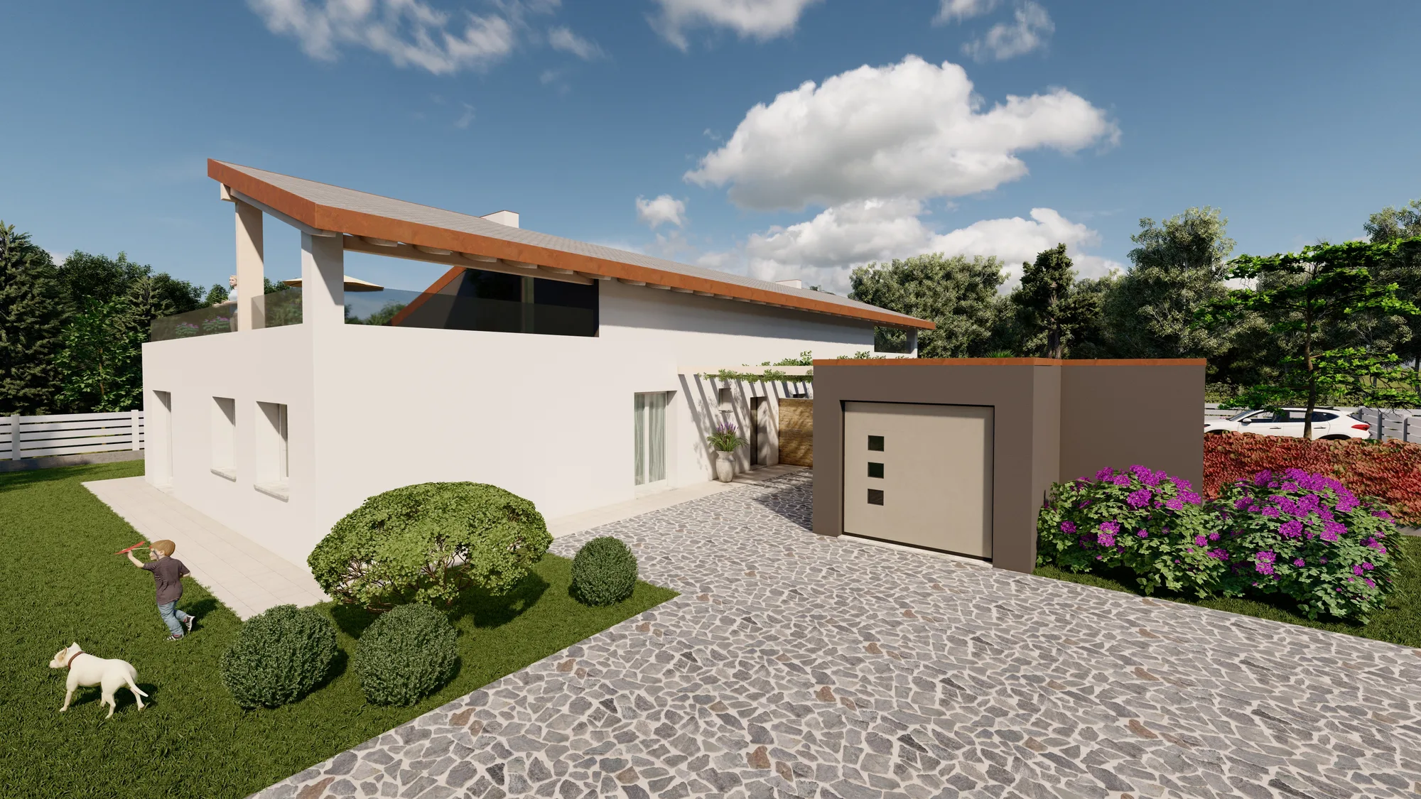 Ville Il Noce — esterni unita 3 4