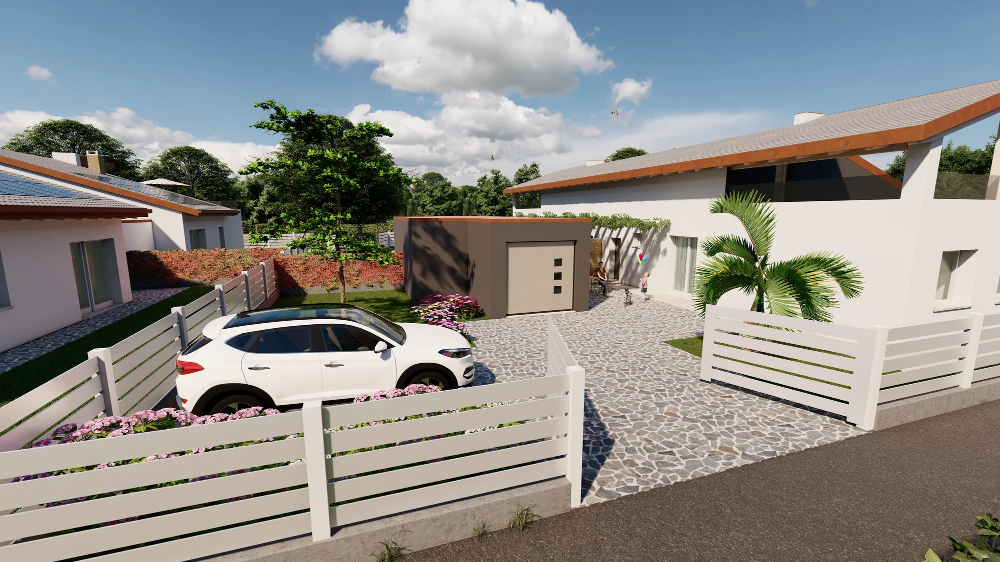 Ville Il Noce — esterni unita 3 4