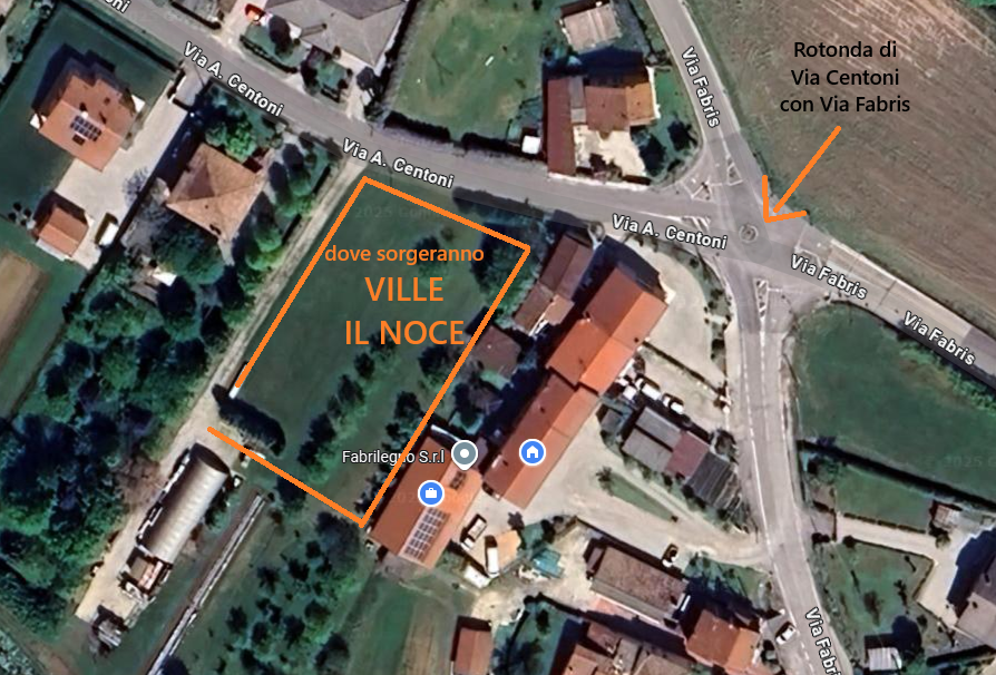 Piantina satellite — Ville Il Noce