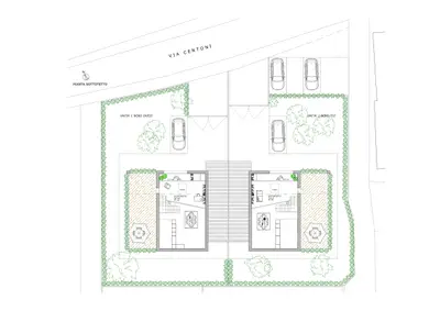 Ville Il Noce — piantina e dati tecnici