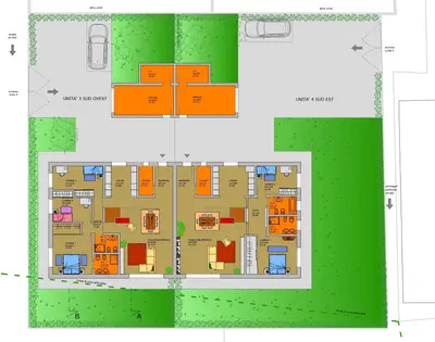 Ville Il Noce — piantina e dati tecnici