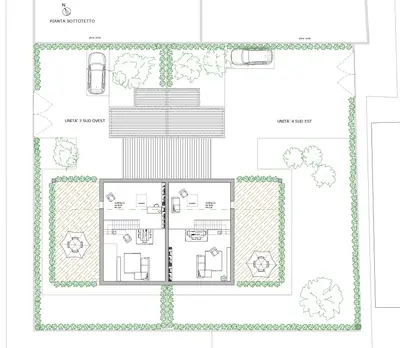 Ville Il Noce — piantina e dati tecnici