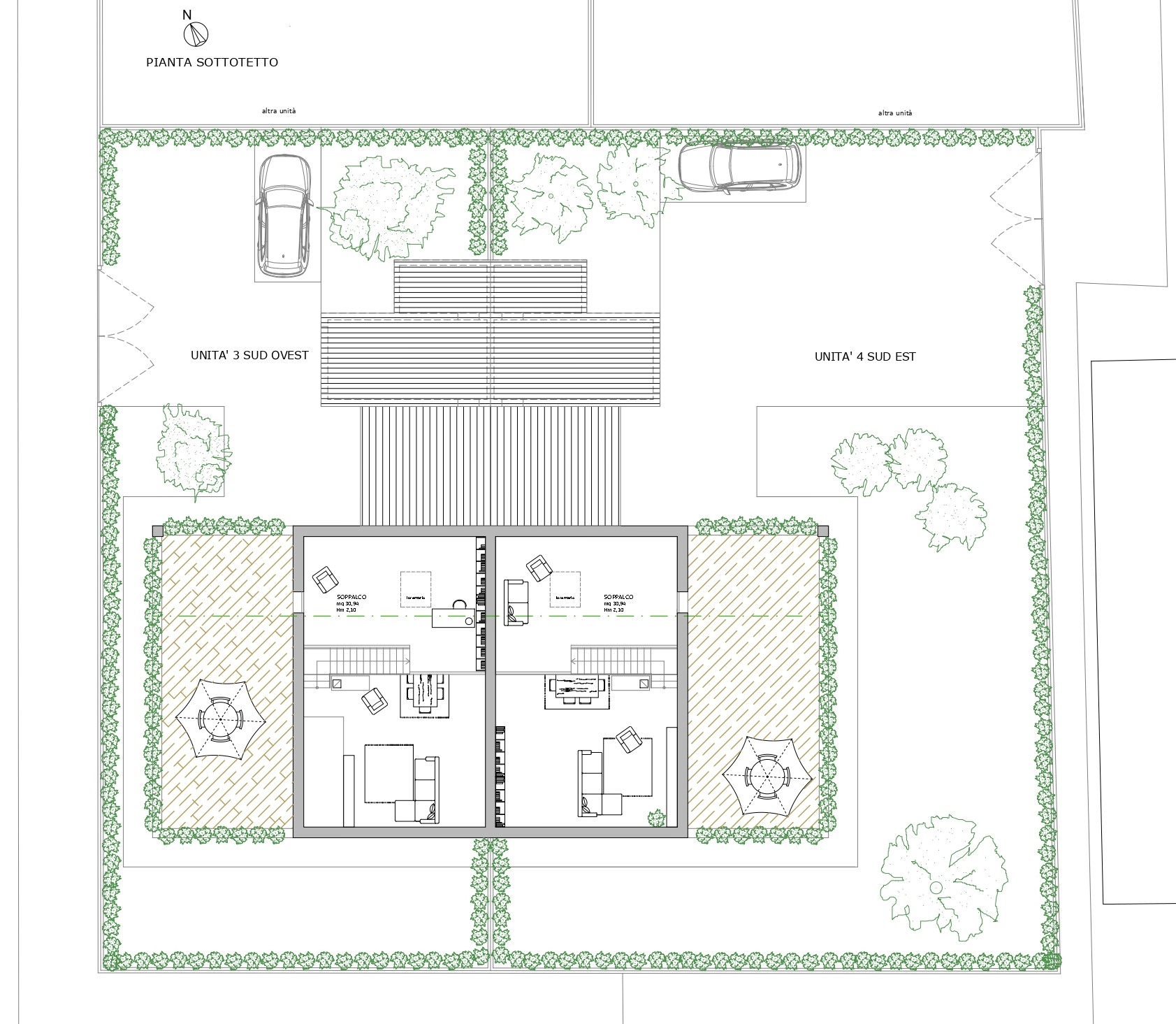 Ville Il Noce — piantina e dati tecnici